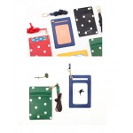 Leather Polka Dot Card holder